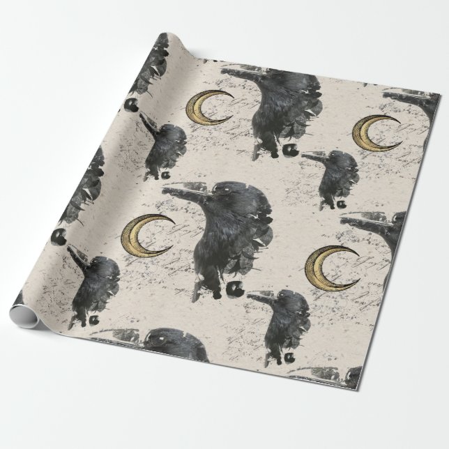 Papier für das Wrapping von rohen Alchemy-Decoupag Geschenkpapier (Ungerollt)