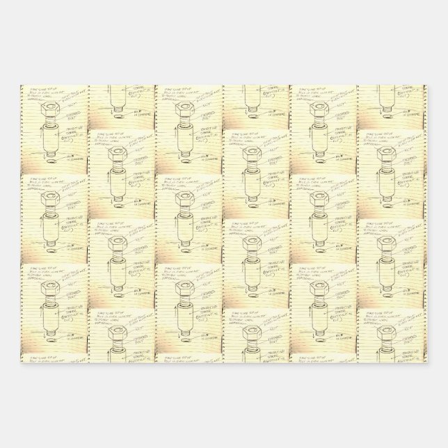 Papier für den industriellen Bolzendruck (Vorderseite 2)