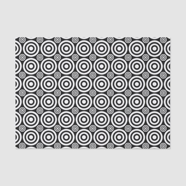 PAPIER FÜR SCHWARZWEISS-SCHWARZE GEWEBE (Vorderseite)