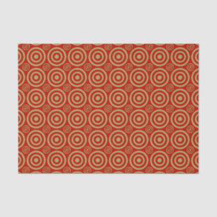 PAPIER FÜR SULLSEye-RED-GOLD-TISSUE
