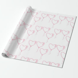 Papier für Verpackungsgeschenke zum Valentinstag Geschenkpapier