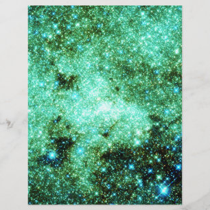 Papier Galaxie de la Voie Lactée Verte