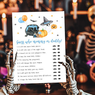 Papier Garçon Little Boo Ghost Devine qui maman ou papa j
