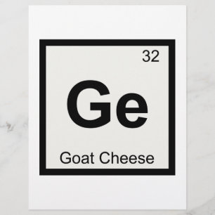 Papier Ge - Chimie du fromage de chèvre Symbole du tablea