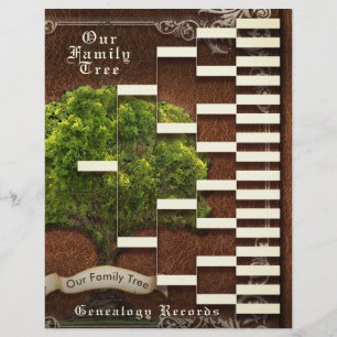 Papier Généalogie Pedigree