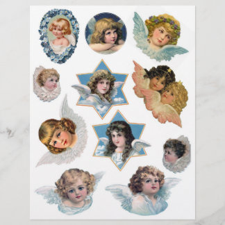 Papier Genuine (Not AI) Victorian Era Angels and Cherubs