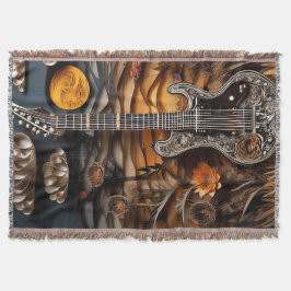 Papier-Geode-Gitarre-Umhang Decke