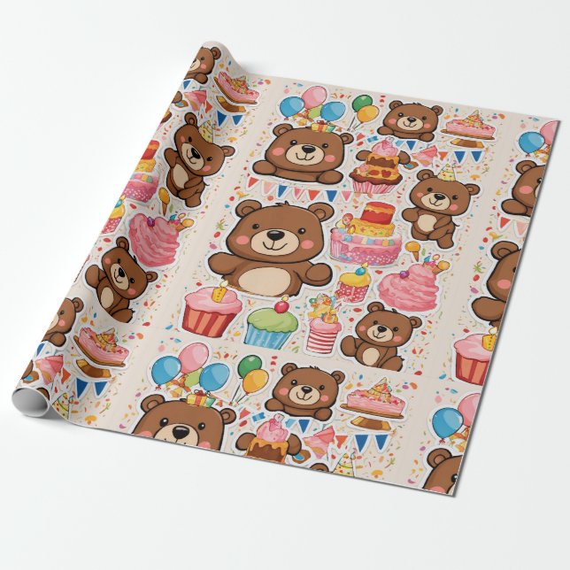 PAPIER GESCHENKPAPIER (Ungerollt)