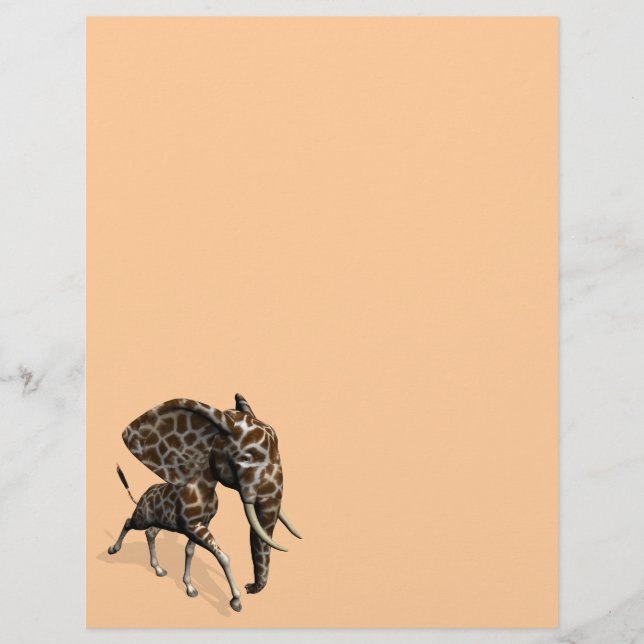 Papier Girphant Ou Eleffe (Devant)