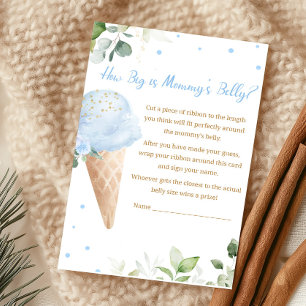 Papier Glace Bleue Comment Est Le Ventre De Maman Jeu