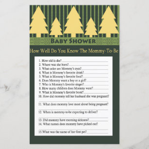 Papier Golden Christmas Tree comment bien savez-vous jeu