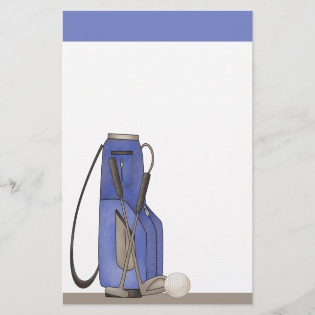 Papier Golf (Devant)