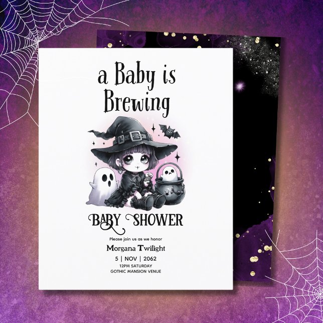 Papier Goth Baby Girl est en train de brasser sorcière fa (Créateur téléchargé)