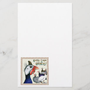 Papier Gotta Love Guineas !