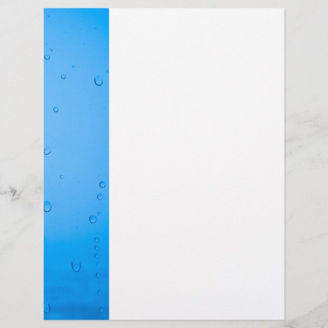 Papier Gouttes d'eau (Devant)