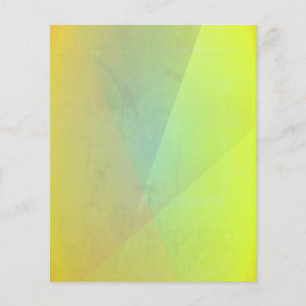 Papier Gradation géométrique jaune moderne