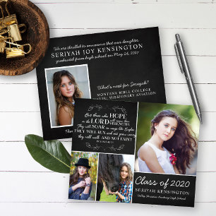 Papier Graduation Budget Christian Isaiah 40 Photo