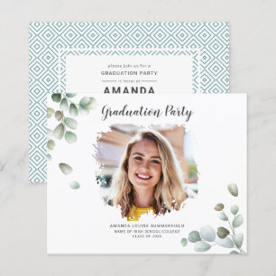 Papier Graduation Photo Class of 2024 Party Invitation