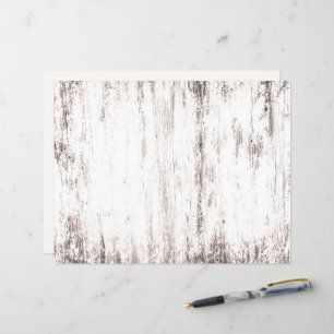Papier Grain de bois Blanc rustique Pays Texture Découpag
