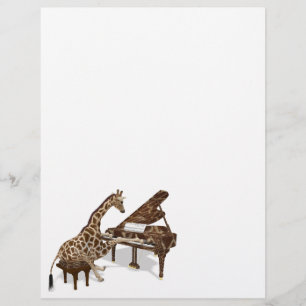 Papier Grand piano de Talented Giraffe