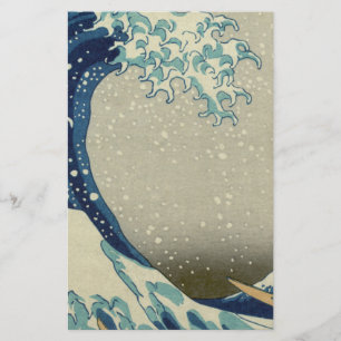 Papier Grande vague japonaise au large de Kanagawa par Ho