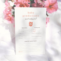 Gras Fleurs modernes Baby Prediction & Conseils Je