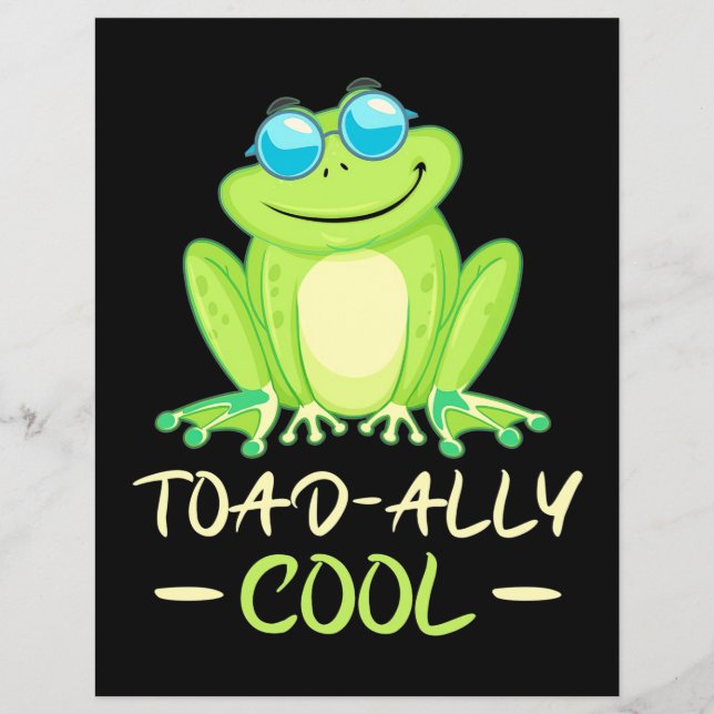 Papier Grenouille Toadal Cool (Devant)