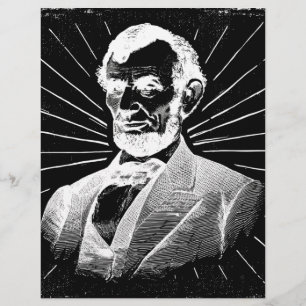 Papier grunge abraham lincoln