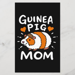 Papier Guinée - Maman au porc Fête des mères amusantes