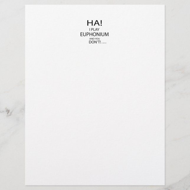 Papier Ha Euphonium (Devant)