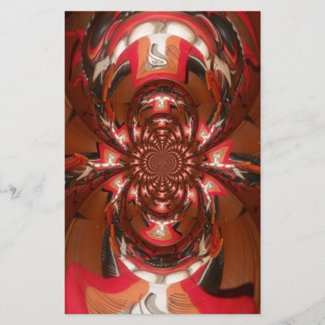 Papier Hakuna Matata Cadeaux Haloween rouge spécial (Devant)