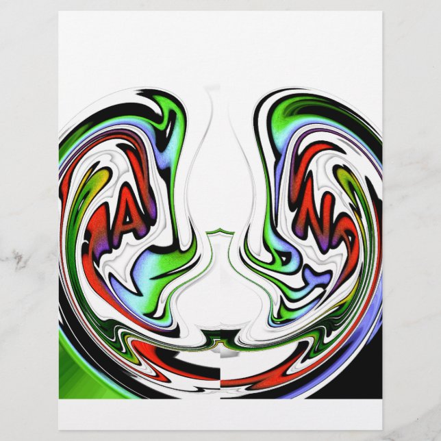 Papier Hakuna Matata Funny Poisson couleurs cadeaux (Devant)