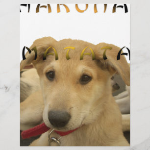 Papier Hakuna Matata Je sais ce que vous pensez pinctur