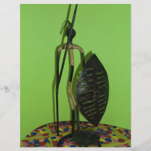 Papier Hakuna Matata Kenya Maasai.JPG