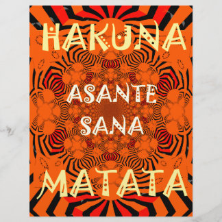 Papier Hakuna Matata Uniquement Dernier Patter