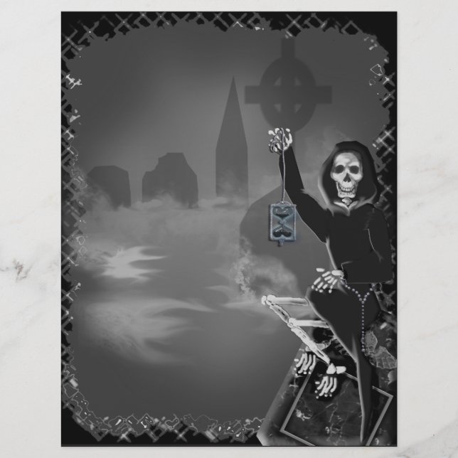 Papier halloween (Devant)