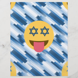 Papier hanoukka chanukkah emoji