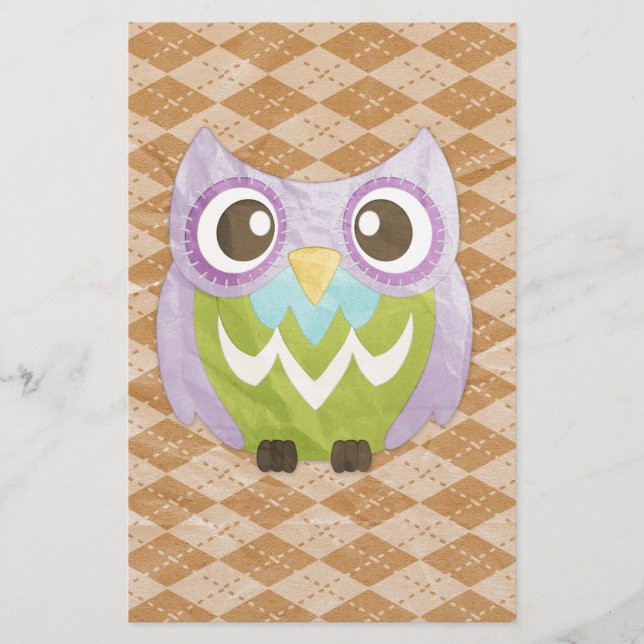 Papier Happy Owl (Devant)