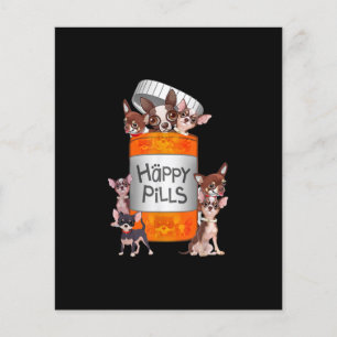 Papier Happy Pills Chihuahua
