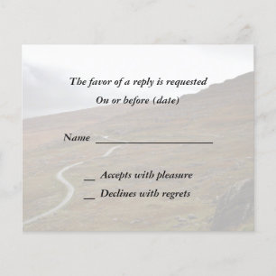 Papier Healy Pass, Winding Road en Irlande.