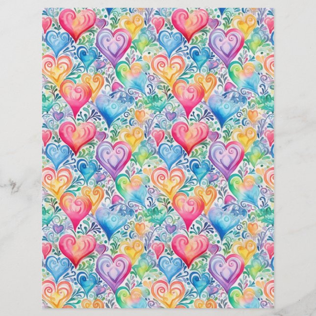 Papier Hearts 10 (Dos)