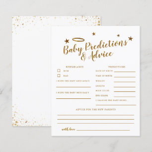 Papier Heaven a envoyé Gold Halo Baby Prédictions et cons