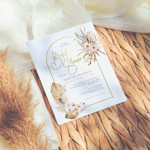 Papier Herbe des Pampas à petit budget & Arche dorée Baby