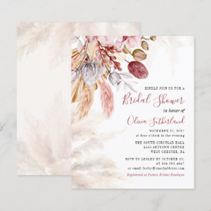 Papier Herbe des Pampas à Petit Prix Réception de Mariage