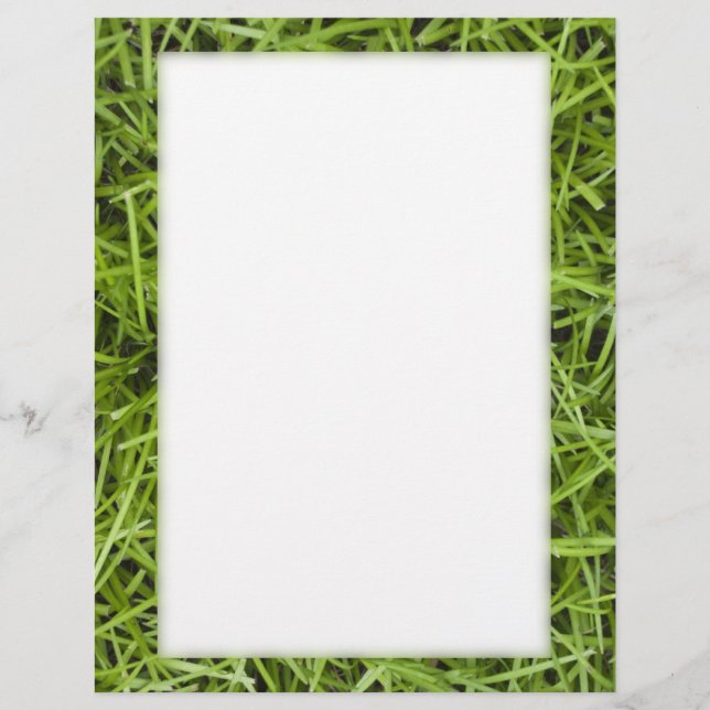 Papier Herbe verte (Devant)