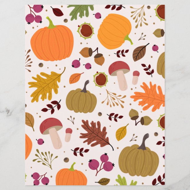 Papier Heure d'automne (Devant)