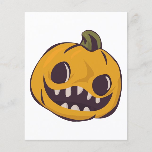 Papier Heure d'Halloween (Devant)