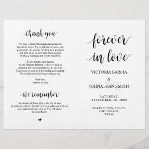 Papier Heureusement pour toujours après, Cérémonie Foldab