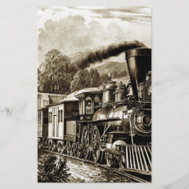 Papier Historique des locomotives des moteurs à vapeur