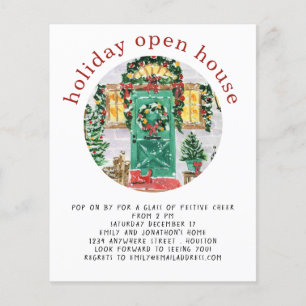 PAPIER Holiday Open House Party Red Flyer